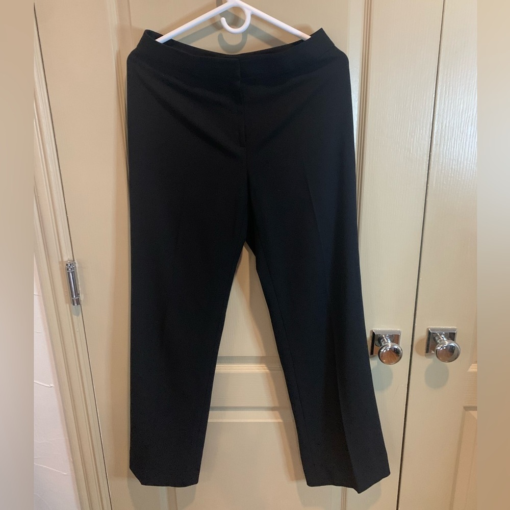 NWOT Lafayette 148 Black Trousers 6